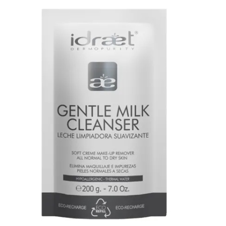 Leche Limpiadpra Suavizante Refill Milk Cleanser, Idraet