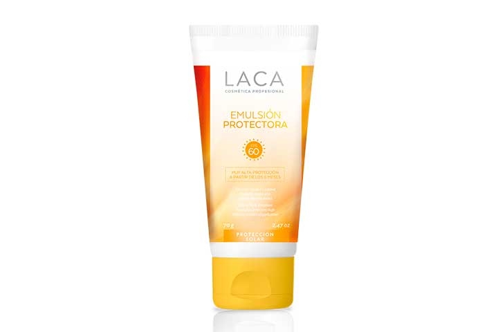 Emulsión Protectora FPS 60 con Color, Laca