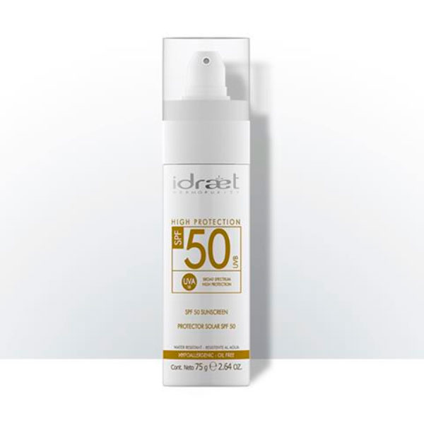 Protector Solar SPF 50, Idraet